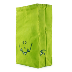 Waxed Canvas Lunch Bag T-Rex Bite Bag
